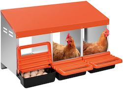 Vevor Metallic Livestock Habitat for Birds 79.6x52.5x47.5cm