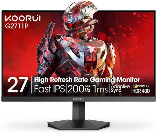 Koorui G2711P IPS HDR Gaming Monitor 27" FHD 1920x1080 200Hz with Response Time 1ms GTG