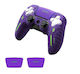 Set Schutzhülle aus Silikon für Controller Ps5/ps4 + 2 Aufkleber Lila