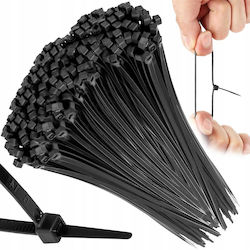 Cable Ties 4 5mm/300mm Black 100 Pcs Voz-45300b Vayox