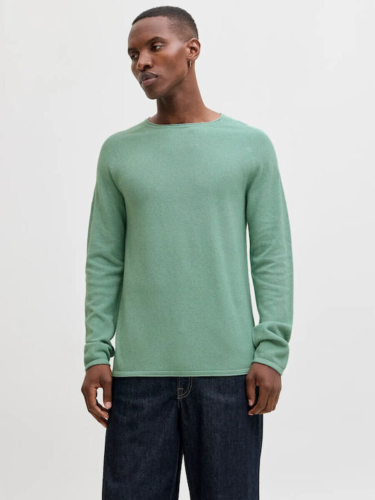 Jack & Jones Long Sleeve Sweater Granite Green