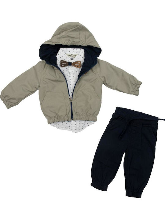Hashtag Kids' Set with Pants & Outerwear Winter...