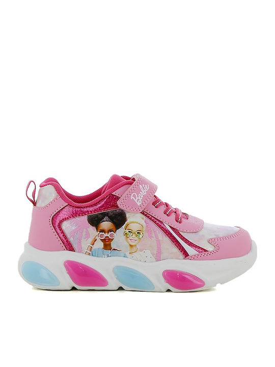 Kids Sneakers with Scratch Pink