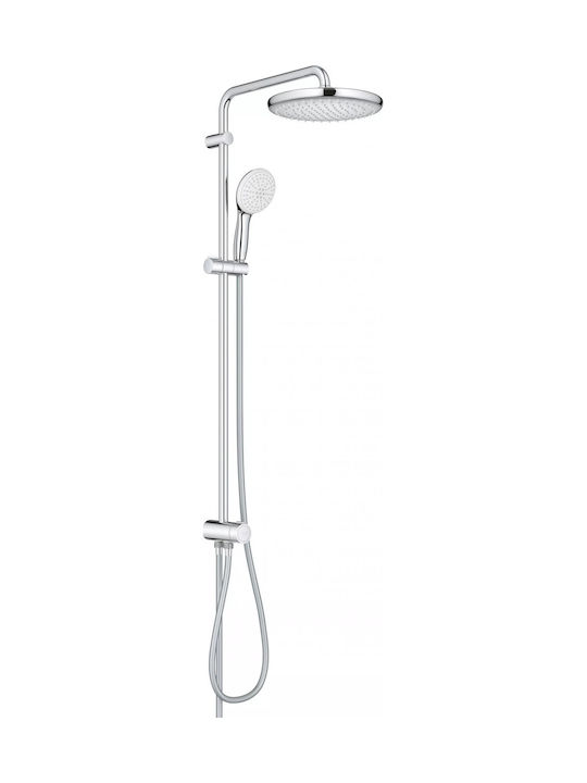 Grohe Shower Column without Mixer Silver