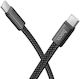 Hoco Равен USB 2.0 Кабел USB-C мъжки - USB-C мъжки 60W Черен 1м (HOC-671682)