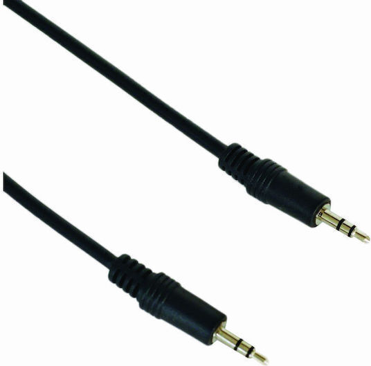 Cablexpert Καλώδιο Ήχου 3.5mm male - 3.5mm male Μαύρο 3m S7-448213