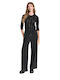 Women's Fabric Trousers Black