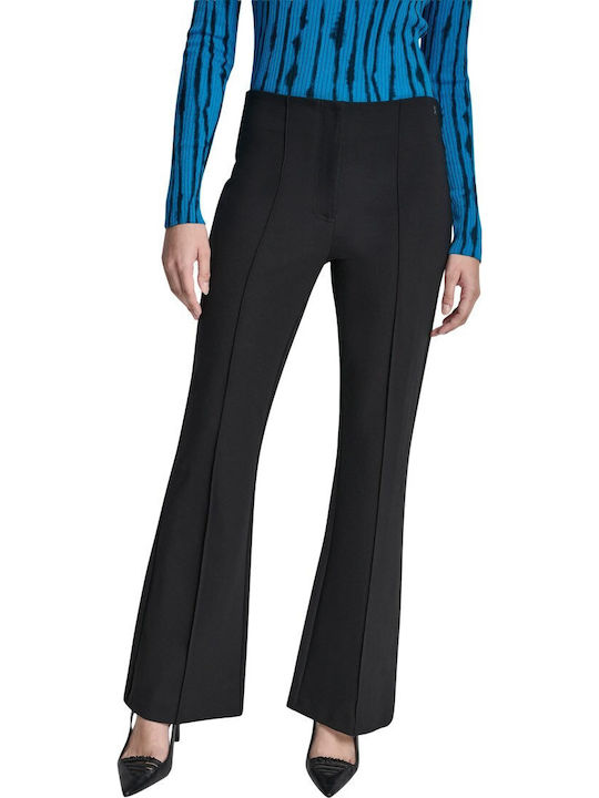 Women's Fabric Trousers Black