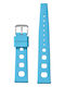 Rubber Strap Light Blue 20mm