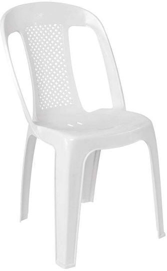 Outdoor Chair Polypropylene Electra White 45x54x85cm