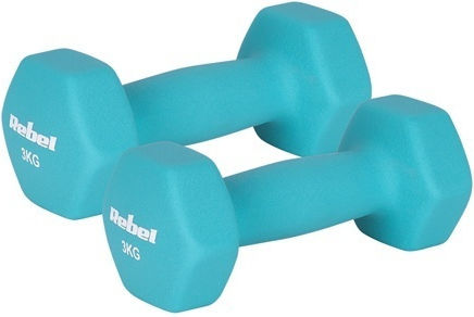 Rebel Active Βαράκι Εξάγωνο από Νεοπρένιο 1 x 3kg