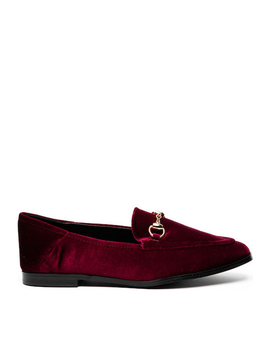 Γυναικεία Loafers σε Μπορντό Χρώμα