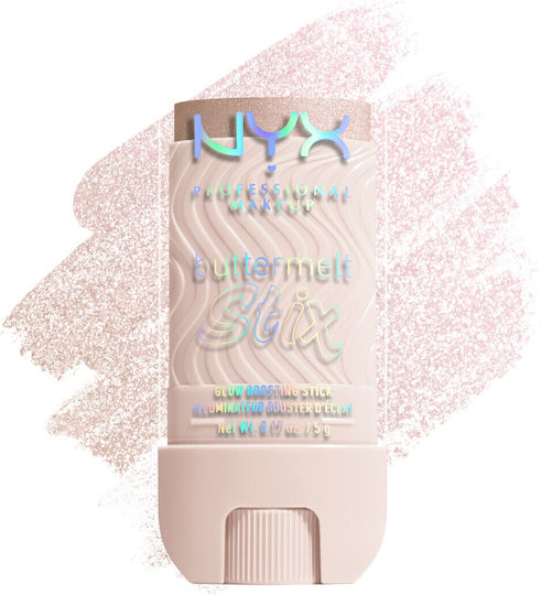 Nyx Buttermelt Glow Boosting Хайлайтър Stix 01-big Melt Energy