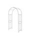 Garden Arch from Metallic in Black Colour 120x56x220cm