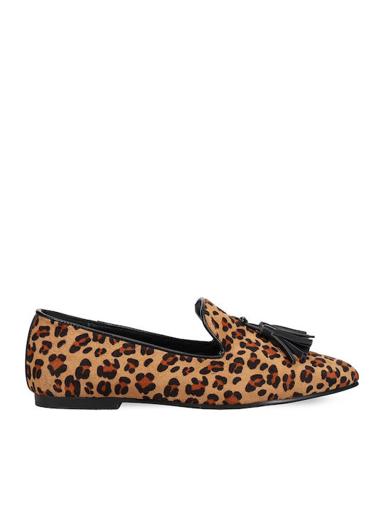 Γυναικεία Loafers σε Καφέ Χρώμα