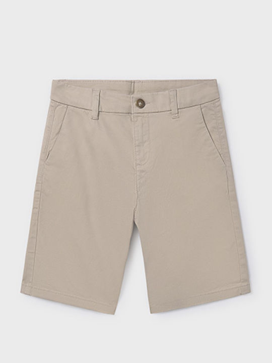 Mayoral Kids' Shorts/Bermudas Fabric Beige