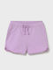 Kinder-Shorts/Bermudas Stoff Lila