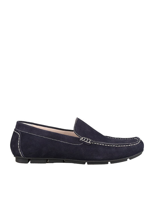 Men's Leather Loafers Blue