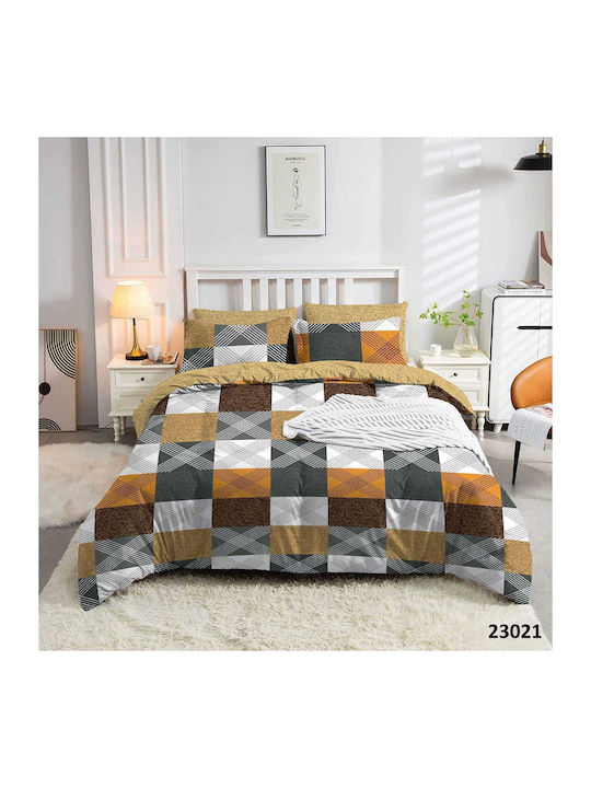 Marwa 23021 Σετ Σεντόνια Υπέρδιπλα 220x260εκ. Π...
