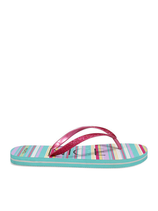 Migato Frauen Flip Flops in Fuchsie Farbe