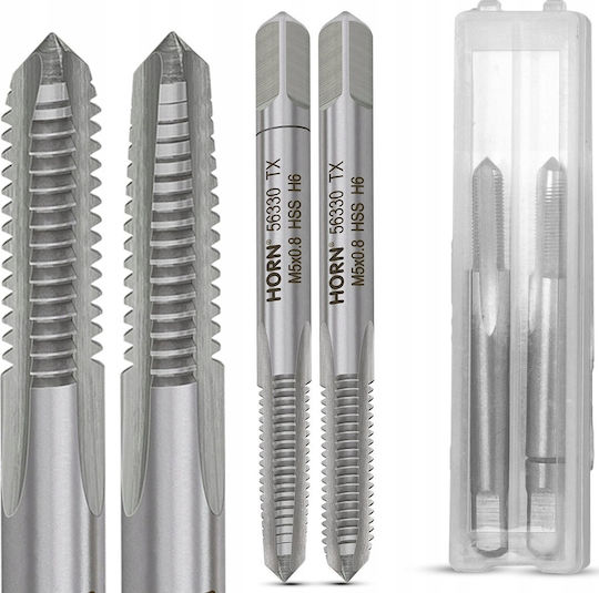 Artpol Handgewindebohrer M 5x0,80mm Set 2 Stück
