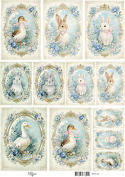 Reispapier Maja's Memories 30x42cm Vintage Zoai...