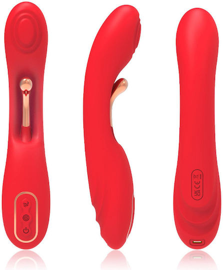 B-Series Joy Κλασικός Δονητής 22.4cm Κόκκινος