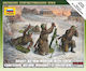 1/72 Soviet 82mm Mortar Crew Winter 1941-1943