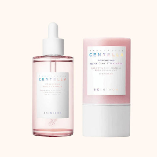 Skin1004 Madagascar Centella Poremizing Quick Clay Σετ Περιποίησης για Σύσφιξη 2τμχ