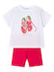 Kids' Set with Leggings Summer 2pcs Orange