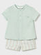 Kids' Set with Shorts Summer 2pcs Aqua