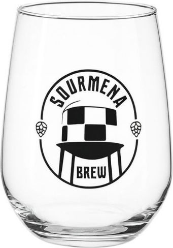 Sourmena Brew Ποτήρι Μπύρας από Γυαλί 380ml