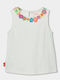 Kids' Shirt Sleeveless Off-white