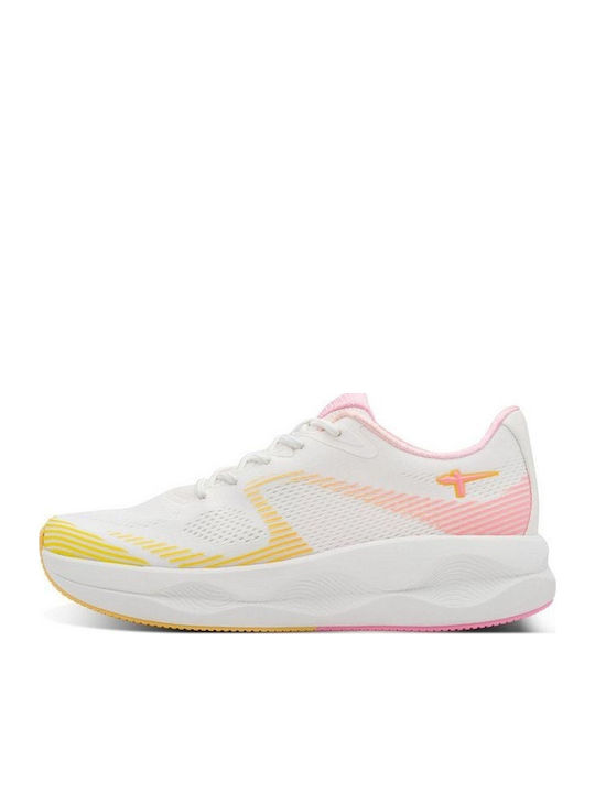 Tamaris Γυναικεία Sneakers Λευκό Comb