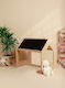Wooden Painting Stand Little House