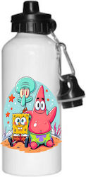 SpongeBob Kids Water Bottle 500ml White