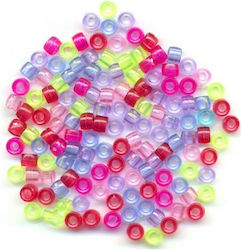Mărgele Plastice Transparente 500 Buc 13202 Pony Rastraperlen Mărgele Plastice Transparente 500 Buc 13202 Pony Rastraperlen