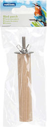 Nobleza Vogelkäfig-Zubehör Holz Edelstahl 2x10cm Nobleza Vogelkäfig-Zubehör Holz Edelstahl 2x10cm