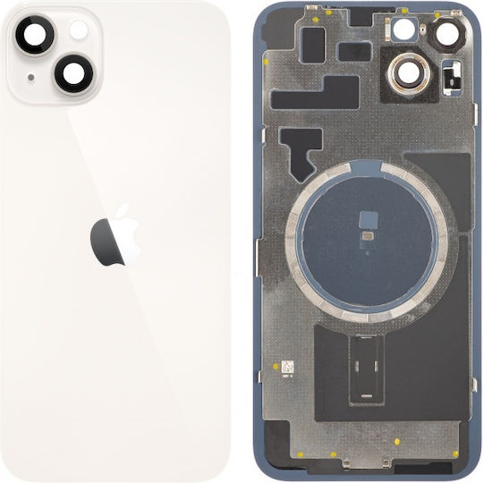Apple iPhone 14 Plus Weiß Akkuabdeckung Swap