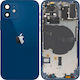Capac Baterie Cadru Mijlociu Albastru Schimb iPhone 12