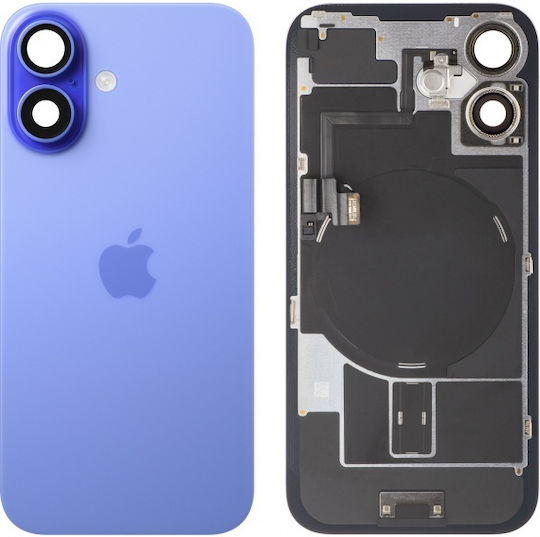 Apple iPhone 16 Akkuabdeckung Blau Ultramarin Austausch