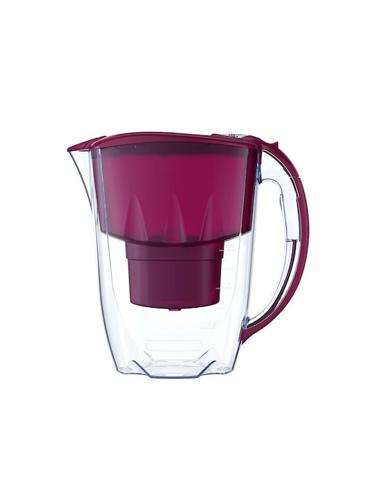 Aquaphor Amethyst Κανάτα Σερβιρίσματος Κόκκινο 2800ml