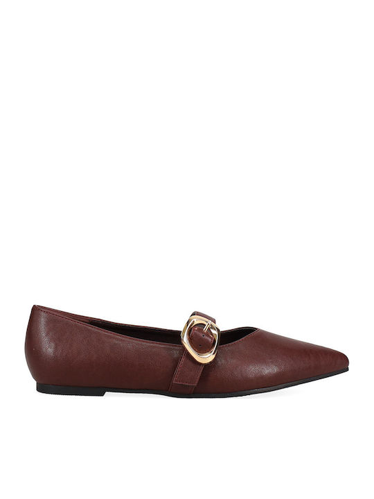 Pointy Ballerinas Burgundy