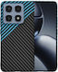 Xiaomi 14t Pro Techsuit Carbonite Fibershell Schwarz Blau Handyhüllen