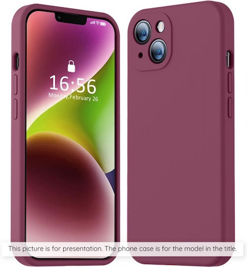 Case Honor X5c Plus Techsuit Softflex Burgundy