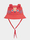 Boboli Kids' Hat Bucket Fabric Orange