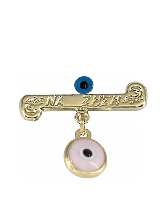 Mertzios.gr Child Safety Pin Newborn Talisman for Girl