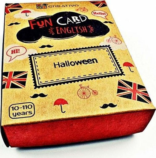 Fun Card English Halloween Creativo