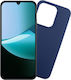 Volte-Tel Silicone Back Cover with Blue Neck Strap for Redmi 15C 5G