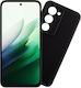 Volte-Tel Back Cover Σιλικόνης με Λουράκι Μαύρο (Redmi 15)